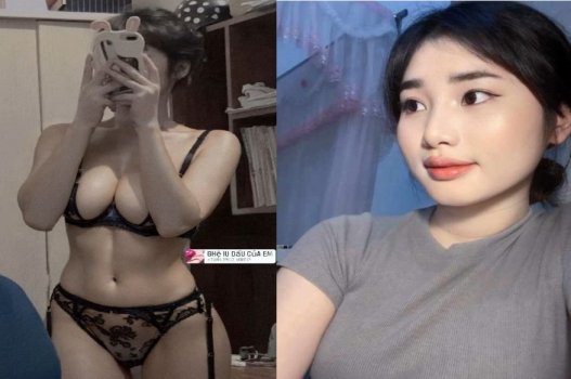 Chơi em Ngọc 2k5 bướm múp trong bộ đồ ngủ